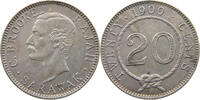 SARAWAK 20 CENTS CHARLES BROOKE (1868-1917) -