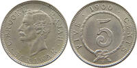 SARAWAK 5 CENTS CHARLES BROOKE (1868-1917) -