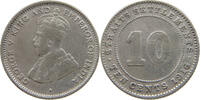 STRAITS SETTLEMENTS 10 CENTS GEORGE V. (1910-1936) -