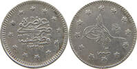 1 KURUS 1327/2 TURKEY OTTOMAN MEHMED V. (1909-1918) SS-