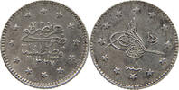 1 KURUSH 1327/1 TURKEY OTTOMAN MEHMED V. (1909-1918) SS