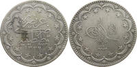20 KURUSH 1327/1 TURKEY OTTOMAN MEHMED V. (1909-1918) SS