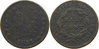 UNITED STATES OF AMERICA HALF CENT CLASSIC HEAD -