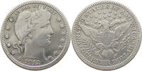 UNITED STATES OF AMERICA QUARTER BARBER -