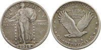 UNITED STATES OF AMERICA QUARTER STANDING LIBERTY -