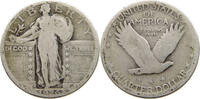 UNITED STATES OF AMERICA QUARTER STANDING LIBERTY -