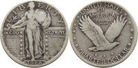 UNITED STATES OF AMERICA QUARTER STANDING LIBERTY -