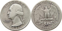 UNITED STATES OF AMERICA QUARTER WASHINGTON -