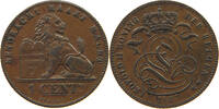 BELGIUM 1 CENTIME LEOPOLD II. 1865-1909 -