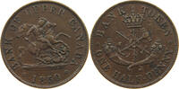 CANADA 1/2 PENNY TOKEN VICTORIA (1837-1901) BANK OF UPPER CANADA -