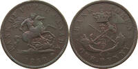 CANADA PENNY TOKEN VICTORIA (1837-1901) BANK OF UPPER CANADA -