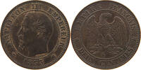 2 CENTIMES 1853 K FRANCE NAPOLEON III. (1852-1870) VZ