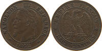 2 CENTIMES 1862 K FRANCE NAPOLEON III. (1852-1870) SS+