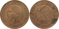 5 CENTIMES 1854 A FRANCE NAPOLEON III. (1852-1870) SS+