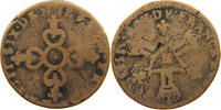 FRANCE 6 DENIERS Louis XIV. (1643-1715) -