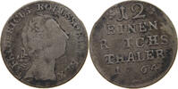 BRANDENBURG PREUßEN 1/12 TALER Friedrich II. 1740-1786 -