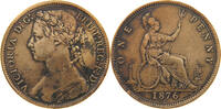GREAT BRITAIN 1 PENNY VICTORIA (1837-1901) -