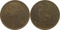 GREAT BRITAIN 1 PENNY VICTORIA (1837-1901) -