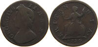 GREAT BRITAIN FARTHING GEORGE II. (1727-1760) -