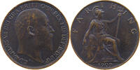 GREAT BRITAIN FARTHING EDWARD VII. (1901 - 1910) -