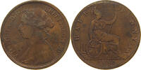 GREAT BRITAIN HALFPENNY 1/2 PENNY VICTORIA (1837-1901) -