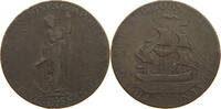 GREAT BRITAIN HALFPENNY TOKEN GEORGE III. (1760-1820) HAMPSHIRE -