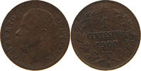 ITALY 1 CENTESIMO 1900 UMBERTO I. (1878-1900) SS 12,00 EUR  zzgl. 5,99 EUR Versand