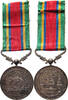 Thailand Orden Order of White Elephant, silver medal -