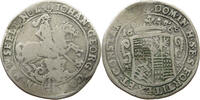 MASFELD EISLEBEN 1/3 TALER Johann Georg III. 1663-1710 -