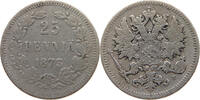 FINLAND 25 PENNIA Alexander II. 1855-1881 -