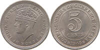 MALAYA 5 CENTS George V. (1910-1936) -