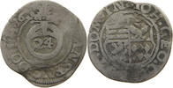 Mansfeld-vorderortische Linie zu Eisleben 1/24 TALER Johann Georg II. 1619-1647. -
