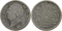 FRANCE 1/2 FRANC LOUIS XVIII. (1814, 1815-1824) -