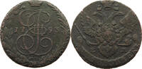 RUSSIA 5 KOPEKS Katharina II. 1762-1796. -