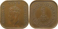 MALAYA CENT George VI. (1936-1952) -