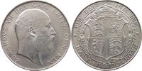 GREAT BRITAIN HALFCROWN Edward VII., 1901 - 1910 -