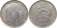 GREAT BRITAIN SHILLING Edward VII., 1901 - 1910 -