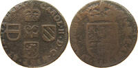 SPANISH NETHERLANDS BRABANT LIARD Charles II (1660-1685) -