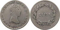 ITALY LUCCA LIRA Carlo Lodovico di Borbone Duca 1824-1847 -