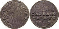 POLAND TROJAK 3 GROSZE GROSCHEN GRÖSCHER Sigismund III (1587-1632) -