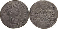 POLAND TROJAK 3 GROSZE GROSCHEN GRÖSCHER Sigismund III (1587-1632) -