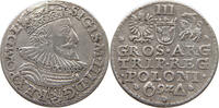 POLAND TROJAK 3 GROSZE GROSCHEN GRÖSCHER Sigismund III (1587-1632) -