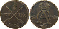 Schweden 1/4 skilling Gustav IV. Adolf 1792-1809. -