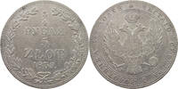 POLAND 5 ZLOTYCH Nikolaus I. (1825-1855) -