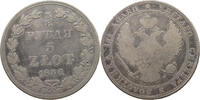 POLAND 5 ZLOTYCH Nikolaus I. (1825-1855) -