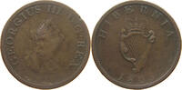 IRELAND 1/2 PENNY GEORGE III. 1760-1820 -