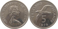 FALKLAND ISLANDS 5 CENTS -