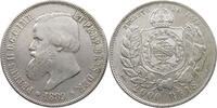 BRAZIL 2000 REIS Pedro II. 1831 - 1889 -