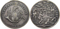 HAUS HABSBURG MEDAILLE VERSILBERTE MEDAILLE HUBERTUS 1723 CHARMANT SOUVENIR Franz Anton von Sporck -