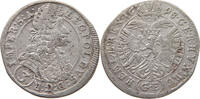 HAUS HABSBURG 3 KREUZER 1698 PRAG LEOPOLD I. (1657-1705) SS-